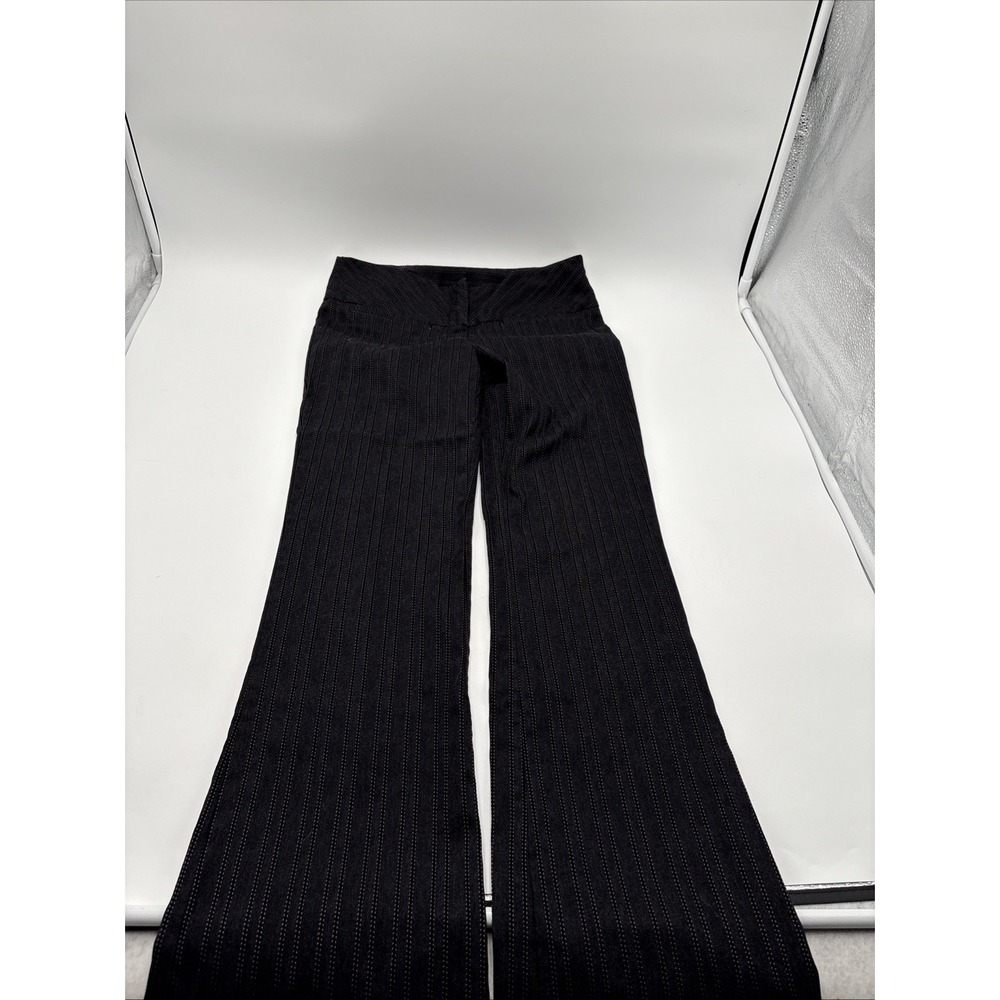 Forever 21 Pants Slacks Striped Women's Size XS 28W 30L Zipper Front Made In USA